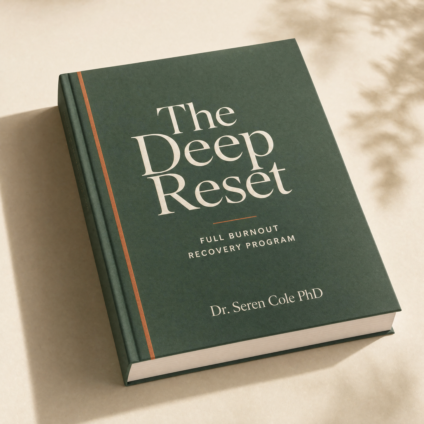 The Deep Reset Program — Full Burnout Recovery Audio + Workbook
