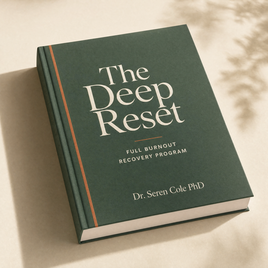 The Deep Reset Program — Full Burnout Recovery Audio + Workbook