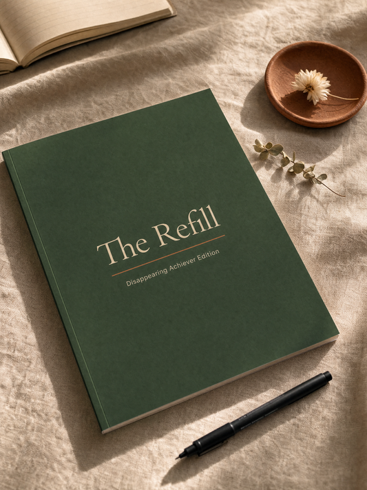 The Refill — Burnout Recovery Workbook (Disappearing Achiever Edition)
